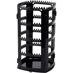 360 Rotating Earring Holder and Jewelry Organizer, 4 Tiers Jewelry Rack Display